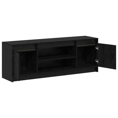 TV Units Black 139.5 x 34 x 50 cm Engineered wood