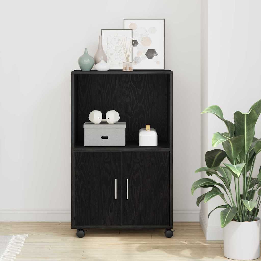 Cabinet Black Oak 55 x 40 x 82 cm