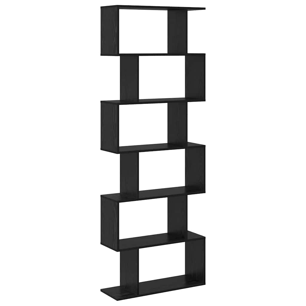 Book Cabinet 6-Tier 70 x 24 x 193.5 cm Engineered Wood