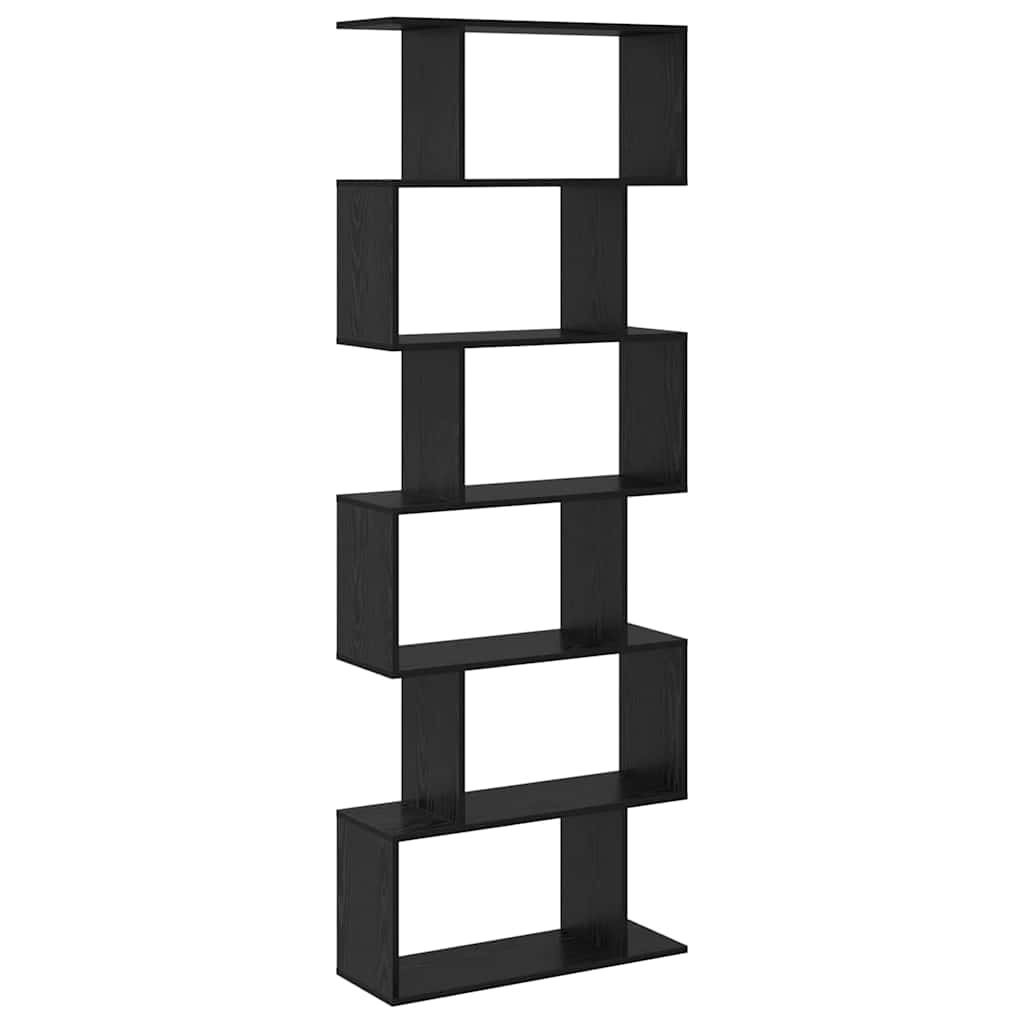 Book Cabinet 6-Tier 70 x 24 x 193.5 cm Engineered Wood