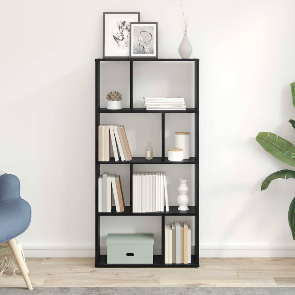 Book Cabinet 8-Tier 60 x 20 x 120.5 cm Engineered Wood