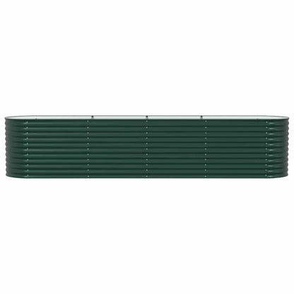 Raised Bed Green 400 x 80 x 81 cm Steel