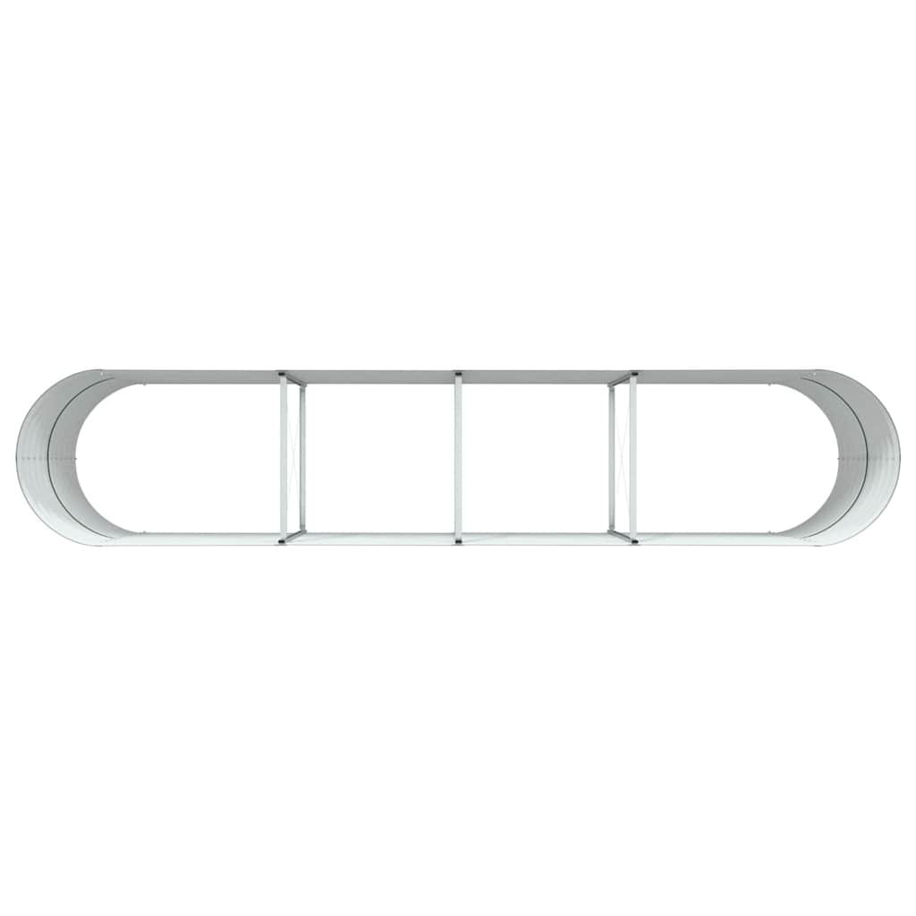 Raised Bed Green 400 x 80 x 81 cm Steel