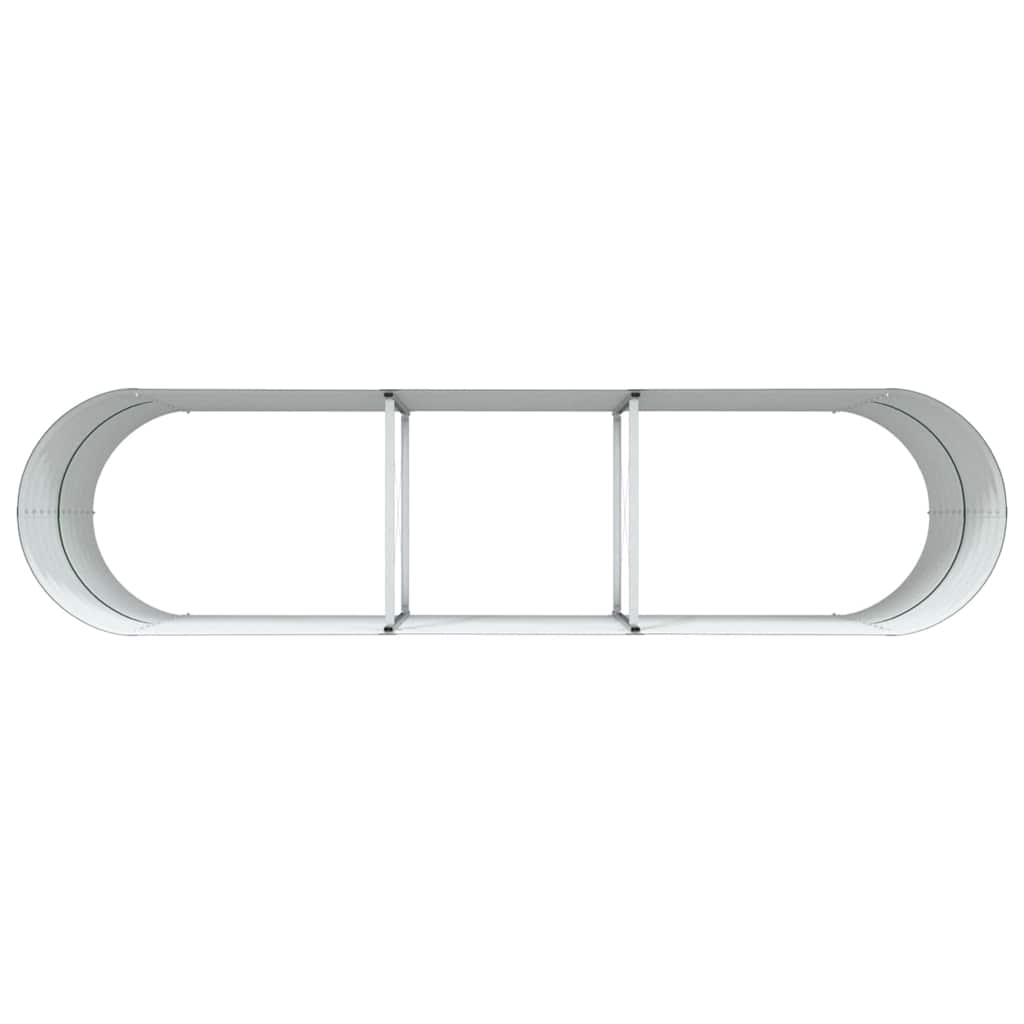 Raised Bed Green 320 x 80 x 81 cm Steel