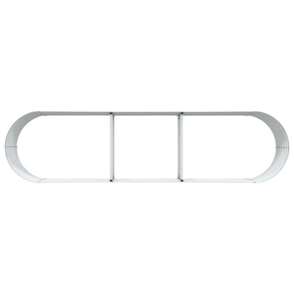 Raised Bed Green 320 x 80 x 44 cm Steel