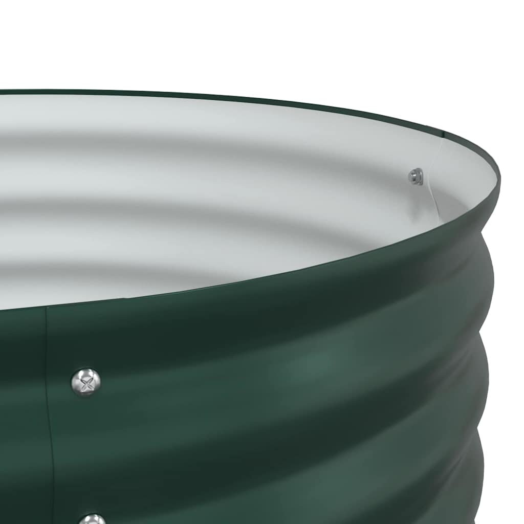 Raised Bed Green 240 x 80 x 44 cm Steel