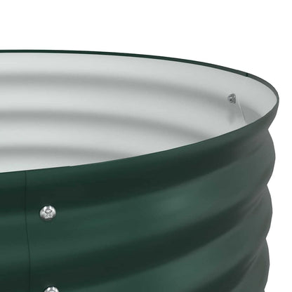 Raised Bed Green 160 x 80 x 44 cm Steel