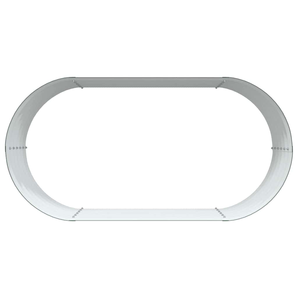 Raised Bed Green 160 x 80 x 44 cm Steel