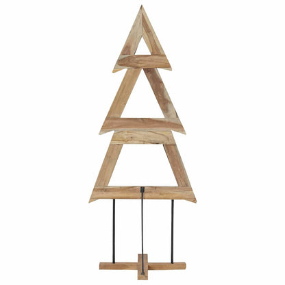 Christmas Tree with Stand Brown 180 cm Solid teak wood