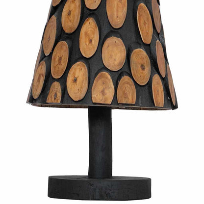 Christmas Tree with Stand Brown 90 cm Solid teak wood