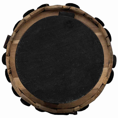 Christmas Tree with Stand Brown 150 cm Solid teak wood