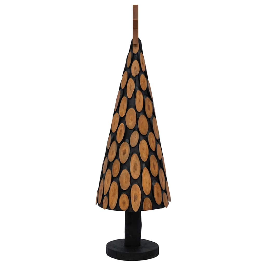 Christmas Tree with Stand Brown 150 cm Solid teak wood