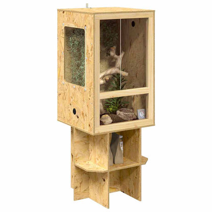 Terrarium Brown 50 x 50 x 130 cm OSB