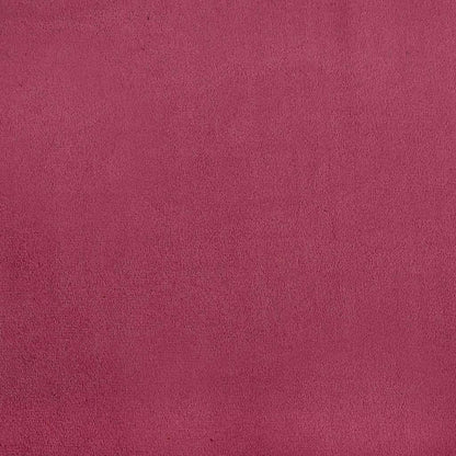 Modular Sofa Unit Armless 2 pcs Wine Red 55 x 74 x 82 cm Velvet