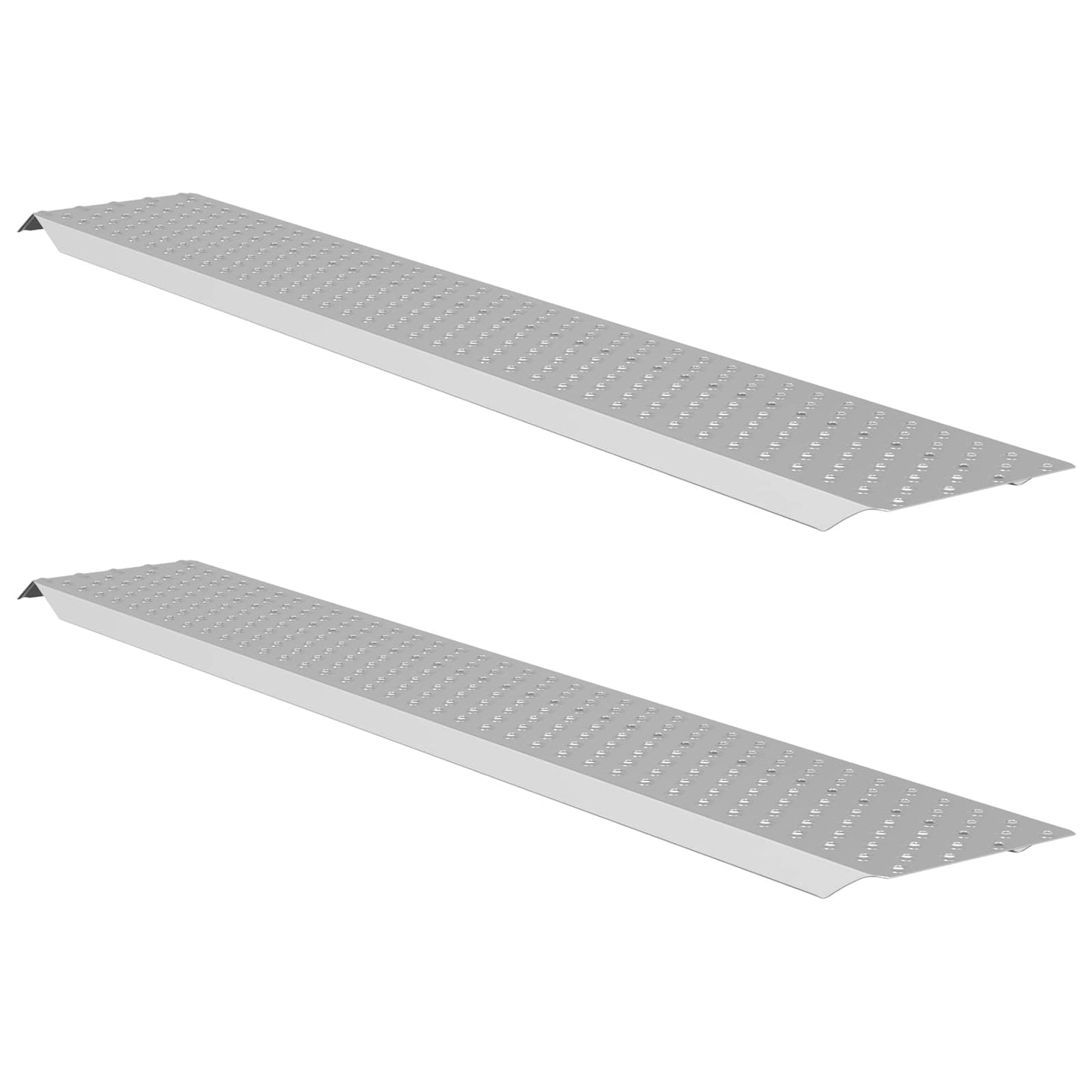 Loading Ramp 200 kg Silver 159 x 23 x 5 cm Galvanised Steel