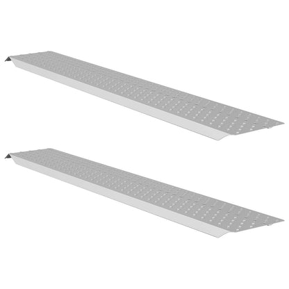Loading Ramp 200 kg Silver 159 x 23 x 5 cm Galvanised Steel