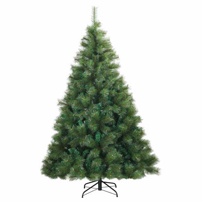 Artificial Hinged Christmas Tree Green 240 cm PVC, steel