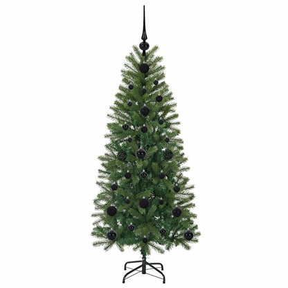 Artificial Christmas Tree with 150 LEDs Green 120 cm PE and PVC