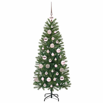 Artificial Christmas Tree with 150 LEDs Green 120 cm PE and PVC