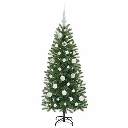 Artificial Christmas Tree with 150 LEDs Green 120 cm PE and PVC
