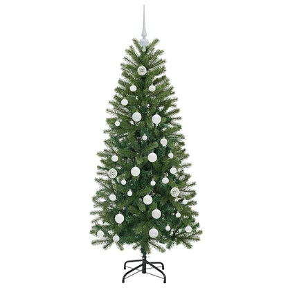 Artificial Christmas Tree with 150 LEDs Green 150 cm PE and PVC