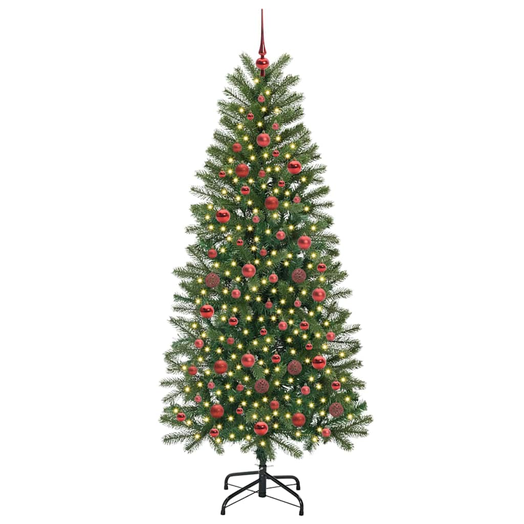 Artificial Christmas Tree Green 180 cm PE and PVC