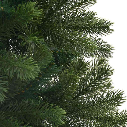 Artificial Christmas Tree with 300 LEDs Green 210 cm PE and PVC