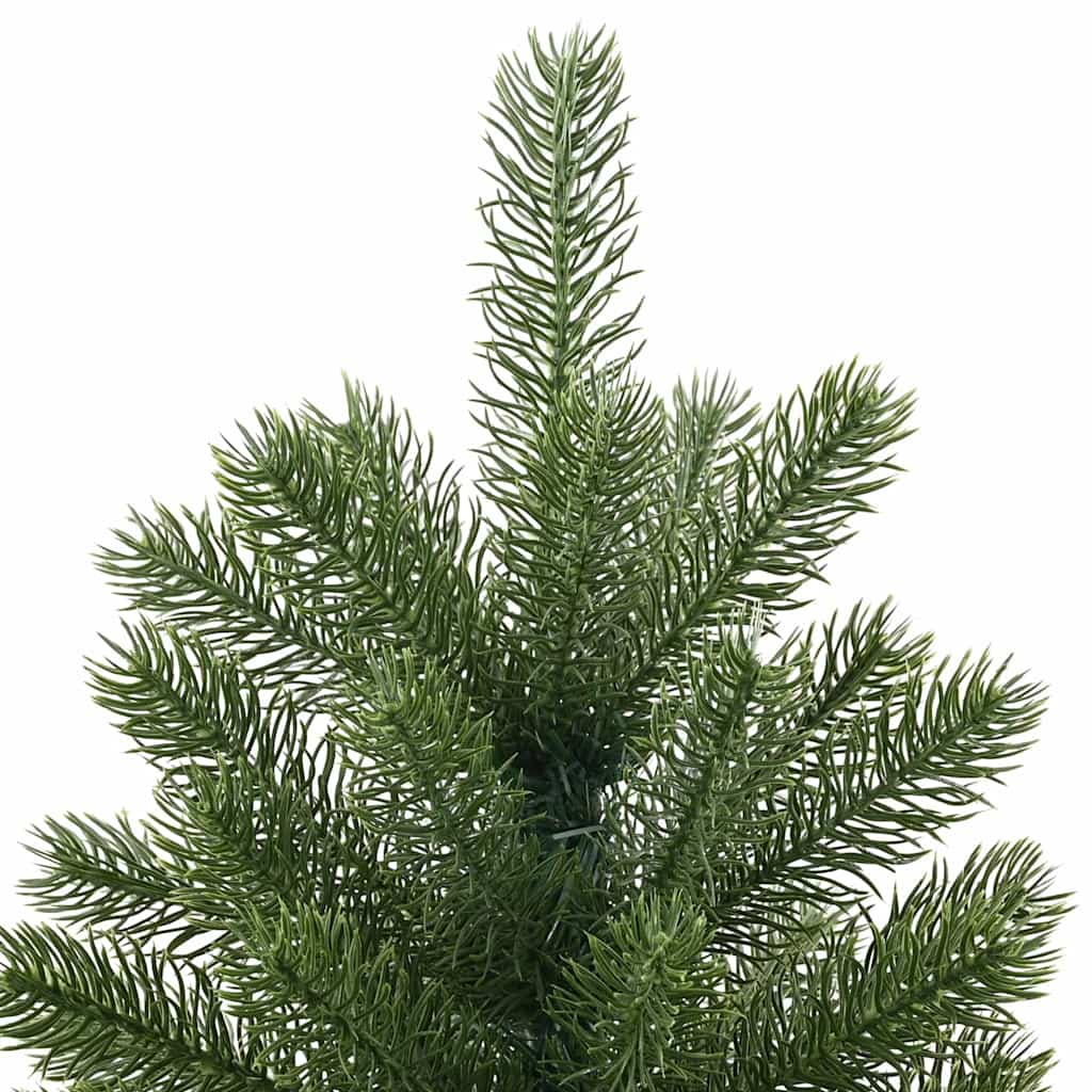Artificial Christmas Tree with 300 LEDs Green 210 cm PE and PVC