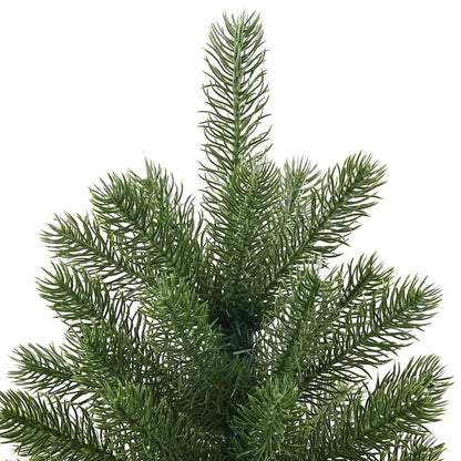 Artificial Christmas Tree with 300 LEDs Green 210 cm PE and PVC