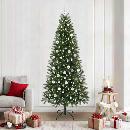 Artificial Christmas Tree Green 210 cm PE and PVC
