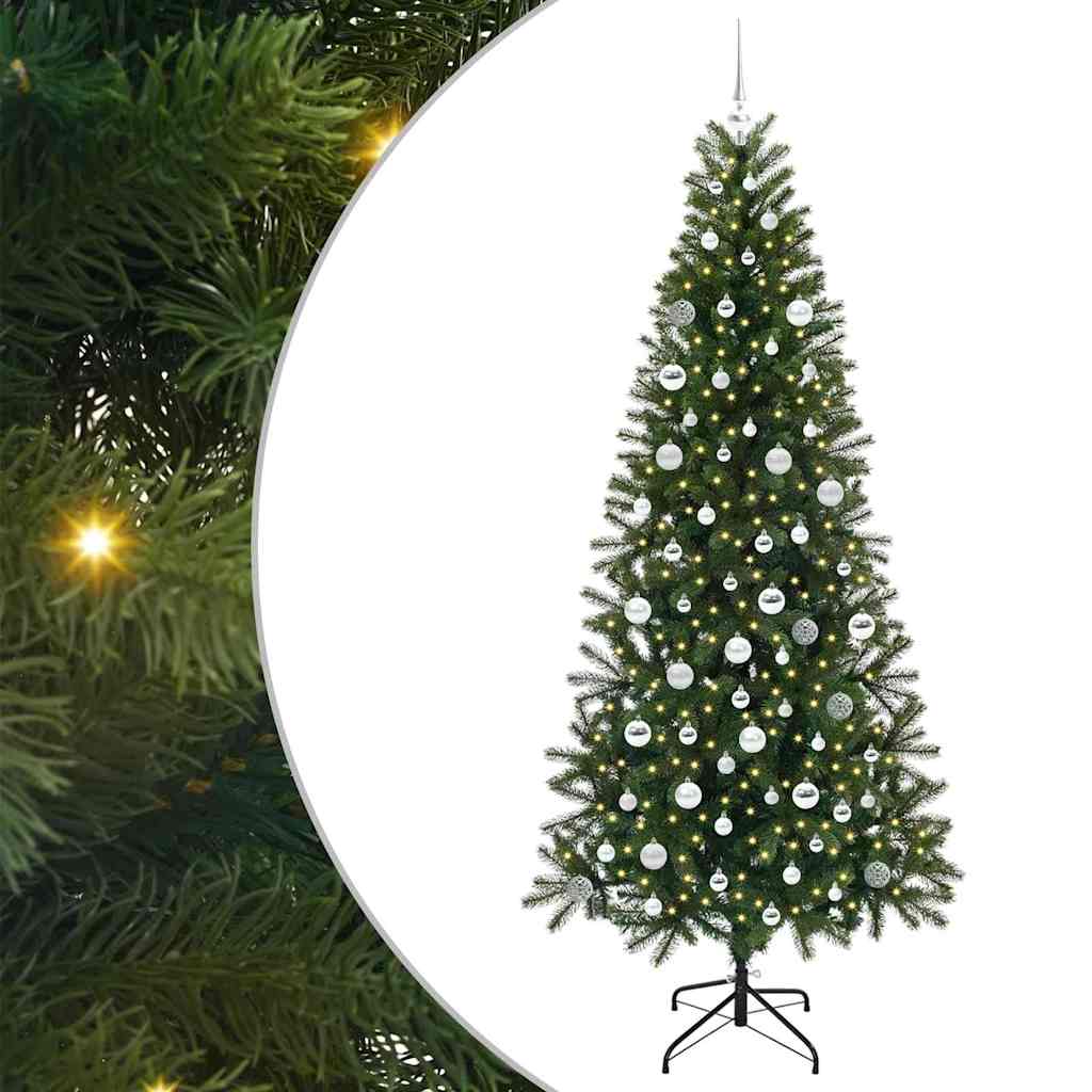 Artificial Christmas Tree Green 210 cm PE and PVC