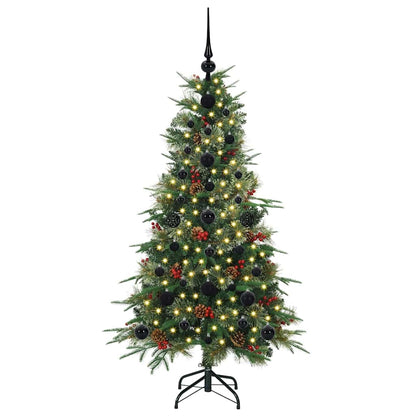 Artificial Hinged Christmas Tree Green 120 cm PE and PVC