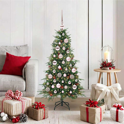 Artificial Hinged Christmas Tree Green 120 cm PE and PVC