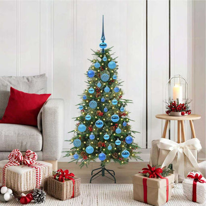 Artificial Hinged Christmas Tree Green 120 cm PE and PVC