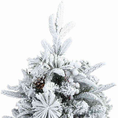 Artificial Hinged Christmas Tree Green 120 cm PE and PVC
