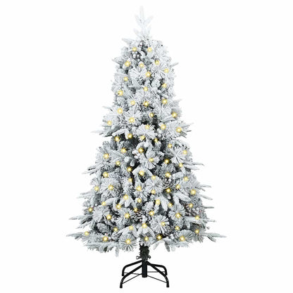 Artificial Hinged Christmas Tree Green 120 cm PE and PVC