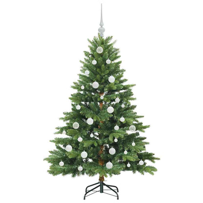 Artificial Christmas Tree with 150 LEDs Green 150 cm PE and PVC