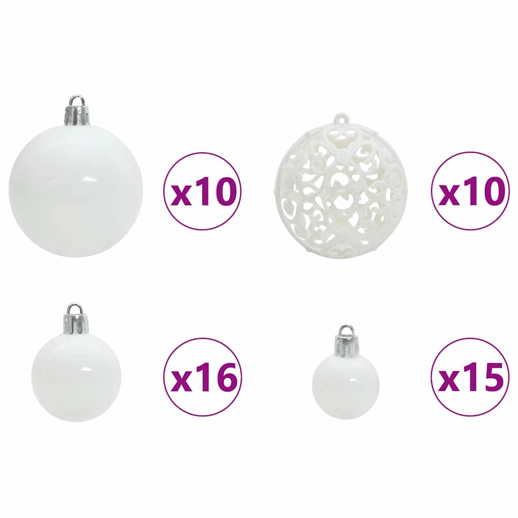 Artificial Christmas Tree with 300 LEDs Green 240 cm PE and PVC