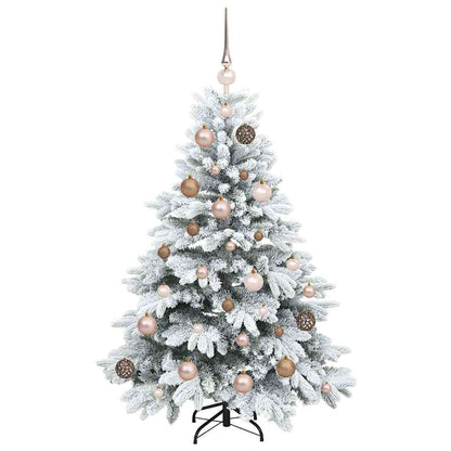 Artificial Christmas Tree with 150 LEDs White 120 cm PE and PVC