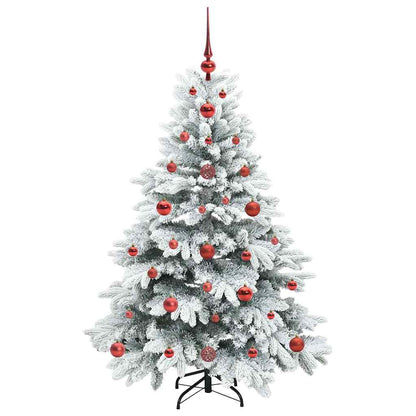 Artificial Christmas Tree with 150 LEDs White 120 cm PE and PVC