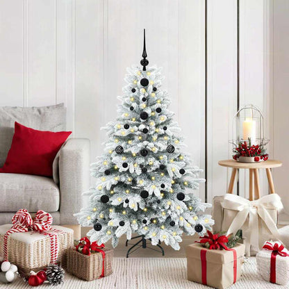 Artificial Christmas Tree with 150 LEDs White 120 cm PE and PVC