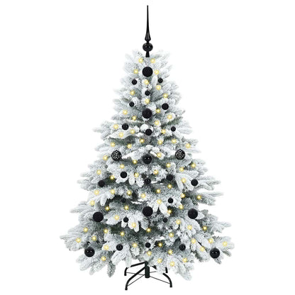 Artificial Christmas Tree with 150 LEDs White 120 cm PE and PVC
