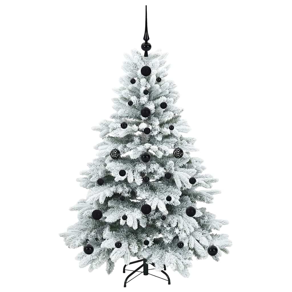 Artificial Christmas Tree with 150 LEDs White 120 cm PE and PVC
