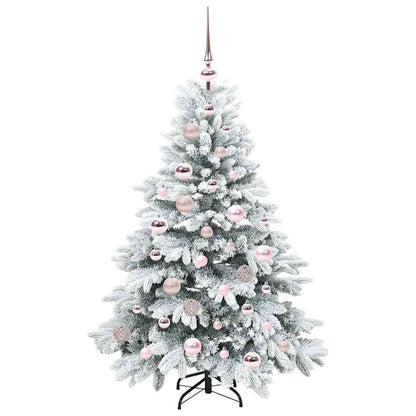 Artificial Christmas Tree with 150 LEDs White 120 cm PE and PVC
