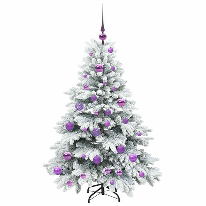 Artificial Christmas Tree with 150 LEDs White 120 cm PE and PVC