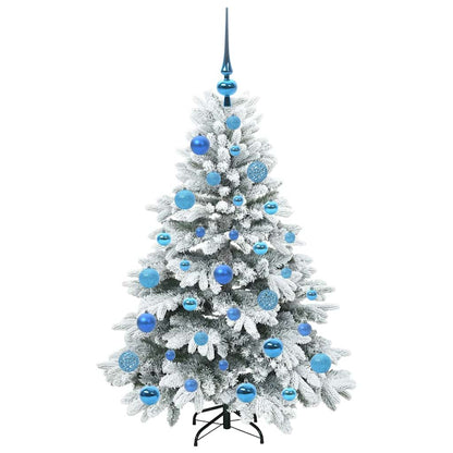 Artificial Christmas Tree with 150 LEDs White 120 cm PE and PVC