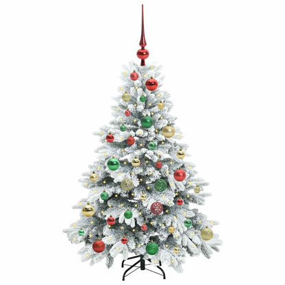 Artificial Christmas Tree with 150 LEDs White 120 cm PE and PVC