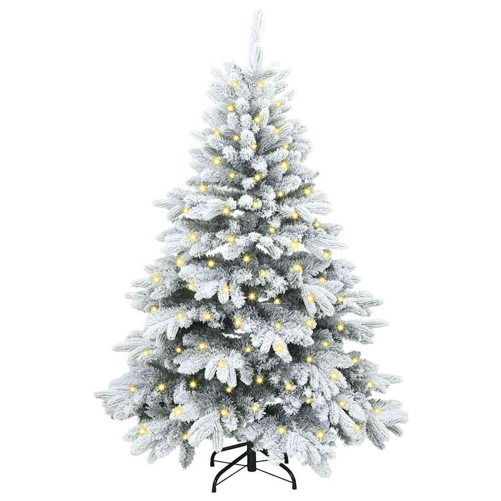 Artificial Christmas Tree with 150 LEDs White 150 cm PE and PVC