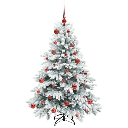 Artificial Christmas Tree with 150 LEDs White 150 cm PE and PVC