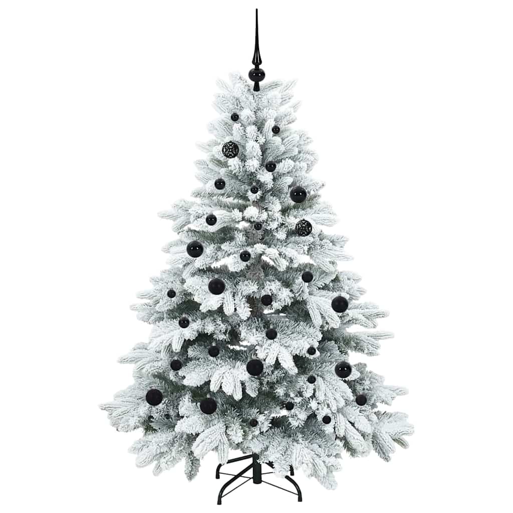Artificial Christmas Tree with 150 LEDs White 150 cm PE and PVC